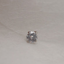 Charger l'image dans la galerie, Collier invisible en argent 925 avec cubic zirconium