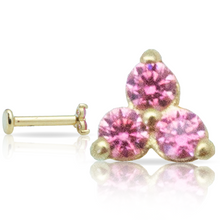 Charger l'image dans la galerie, Labret TRIO en or 18 KT (750/000)