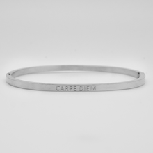 Charger l'image dans la galerie, Bracelet jonc à message en acier