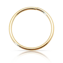 Charger l'image dans la galerie, Piercing anneau nez simple - or 18KT (750/000)