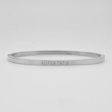 Charger l'image dans la galerie, Bracelet jonc à message en acier