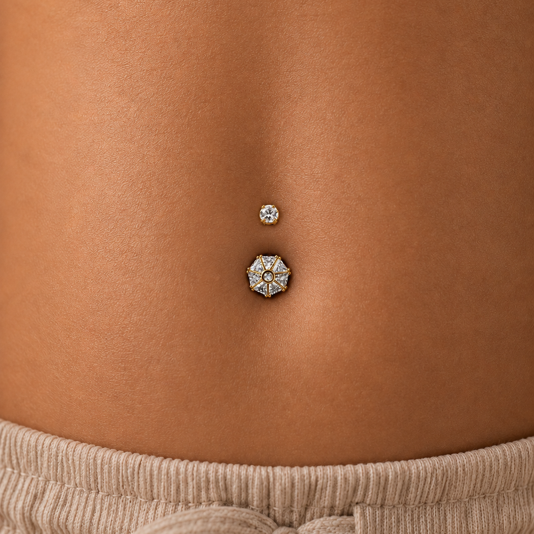Bijoux piercings en Or 18KT (750/000)