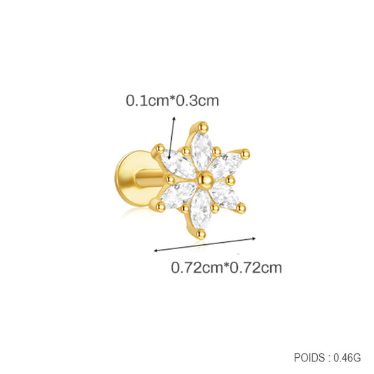 Labret FLORA 1.2mm
