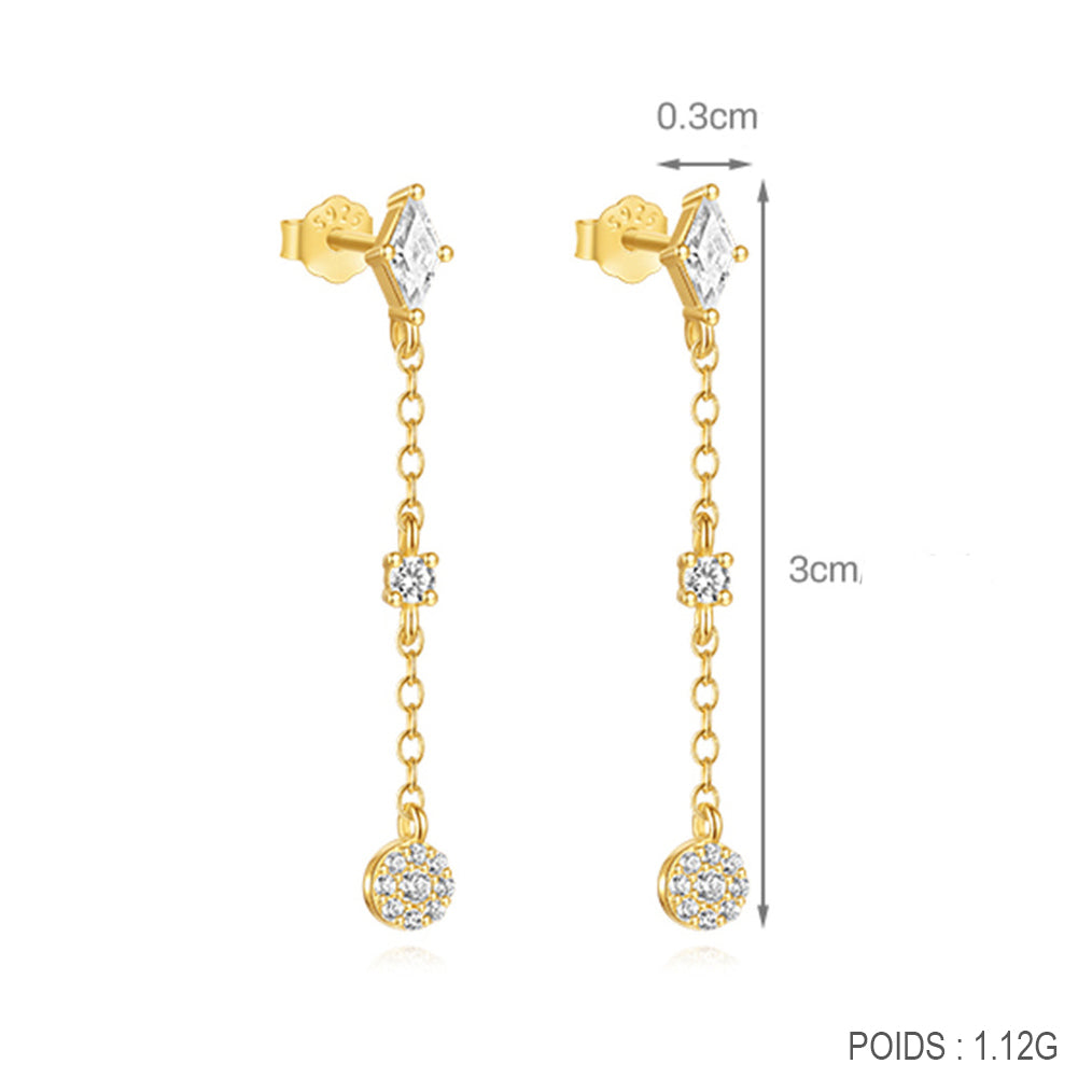 Boucles d'oreilles Oréa