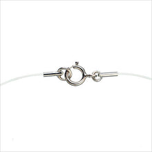 Charger l&#39;image dans la galerie, Collier invisible en argent 925 avec cubic zirconium
