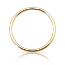 Charger l&#39;image dans la galerie, Piercing anneau nez simple - or 18KT (750/000)
