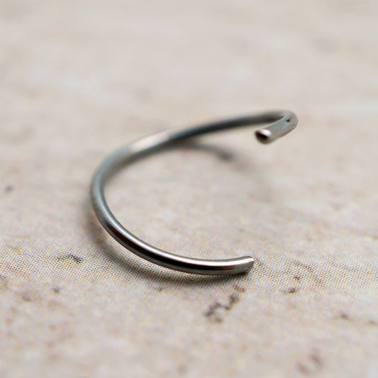 Piercing anneau nez simple- Acier